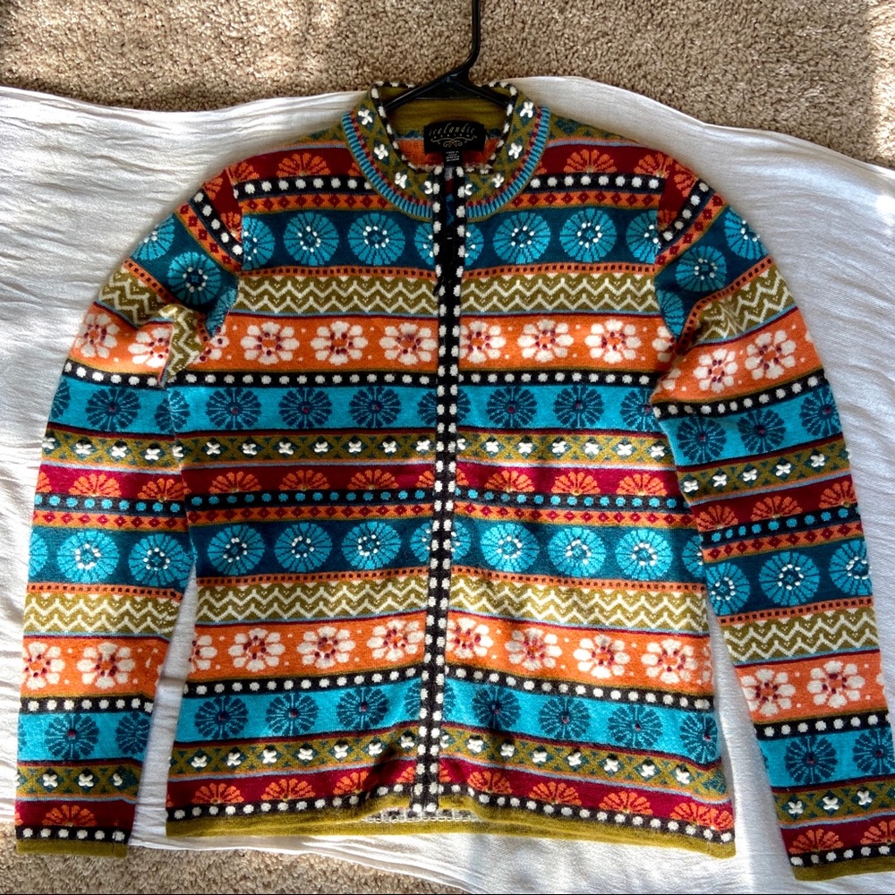 Icelandic Design Super Soft Angora Wool Sweater